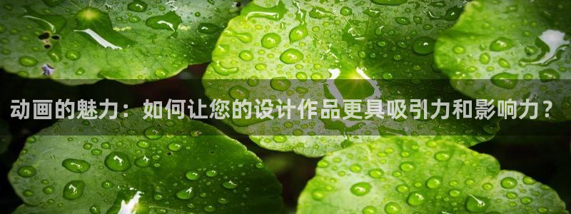 樱花动漫6.0：动画的魅力：如何让您的设计作品更具吸引力和影响力？